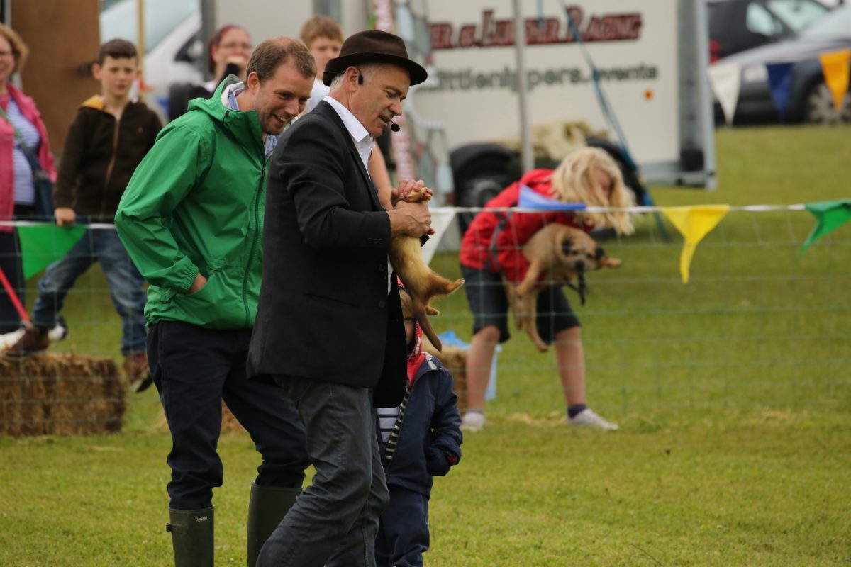 Ferret Racing at North Norfolk Country Fair